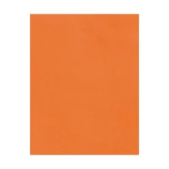 Card Stock*LUX 100 lb. Cardstock Paper, 8.5" x 11", Mandarin, 1000 Sheets/Pack (81211-C-55-1000)
