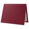 Awards & Certificates*LUX Certificate Holders, 9 1/2" x 11", Burgundy Red Linen, 50/Pack (CHEL185DB10050)