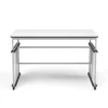 Standing Desks*Luxor 32"-38"H Adjustable Standing Modular Makerspace and Science Lab Table, White (DTTB001)