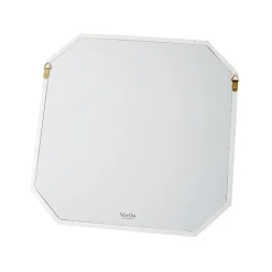 Dry Erase*Martha Stewart Mobile Dry-Erase Whiteboard, Wood Frame, 14" x 14" (MS104G)