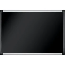 Bulletin*MasterVision Black Fabric Bulletin Board, 48" x72", Aluminum Frame (BVCMVI270301)