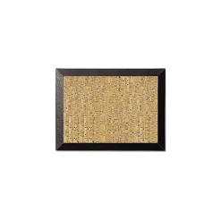 Bulletin*MasterVision Kamashi Cork Bulletin Board, Black Frame, 3' x 2' (SF0722581012)