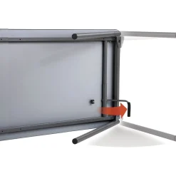 Folding Tables*ICEBERG Maxx Legroom Wood Folding Table 30x72, Gray