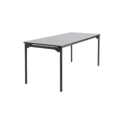 Folding Tables*ICEBERG Maxx Legroom Wood Folding Table 30x72, Gray