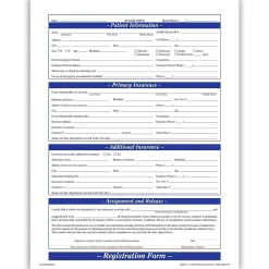 Medical Forms*Medical Arts Press ® Patient Registration; Purple FormFamily™