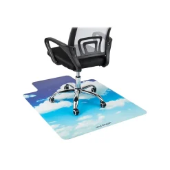 Chair Mats*Mind Reader Hard Floor Chair Mat with Lip, 47