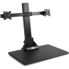Standing Desks*Mount-It! 28"W Electric Adjustable Standing Desk Converter with Dual Monitor Mount, Black (MI-7952)