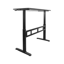 Standing Desks*Mount-It! 55"W Manual Adjustable Standing Desk, Black (MI-7981)