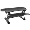 Standing Desks*Mount-It! 12"W Rectangular Adjustable Metal Standing Desk Converter, Black (MI-7925)