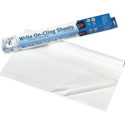 Dry Erase*National Brand Polyvinyl Chloride Dry-Erase Whiteboard, 3' x 2' (24391)