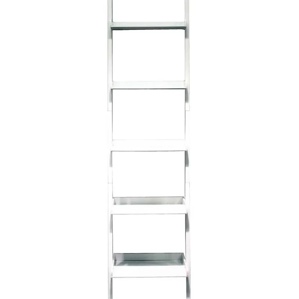 Shelving*Nexxt FN16950-2 Hadfield 5-Tier Leaning Wall Shelf, White