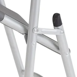 Folding & Stacking*National Public Seating NPS 600 Series Heavy Duty Plastic Folding Chair, Charcoal Slate, 4 Pack (620/4)