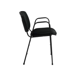 Folding & Stacking*Offices to go Fabric Office Chair, Patterned Black, 2/Pack (OTG11703)