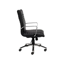 Office Chairs*Offices to go Faux Leather Executive Chair, Black (OTG11730B)