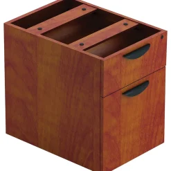 File Cabinets*Offices to go Furniture Collection in American Cherry, Hanging Box/File Pedestal