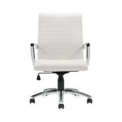 Office Chairs*Offices to go Luxhide Executive Chair, White (OTG11730BL28)