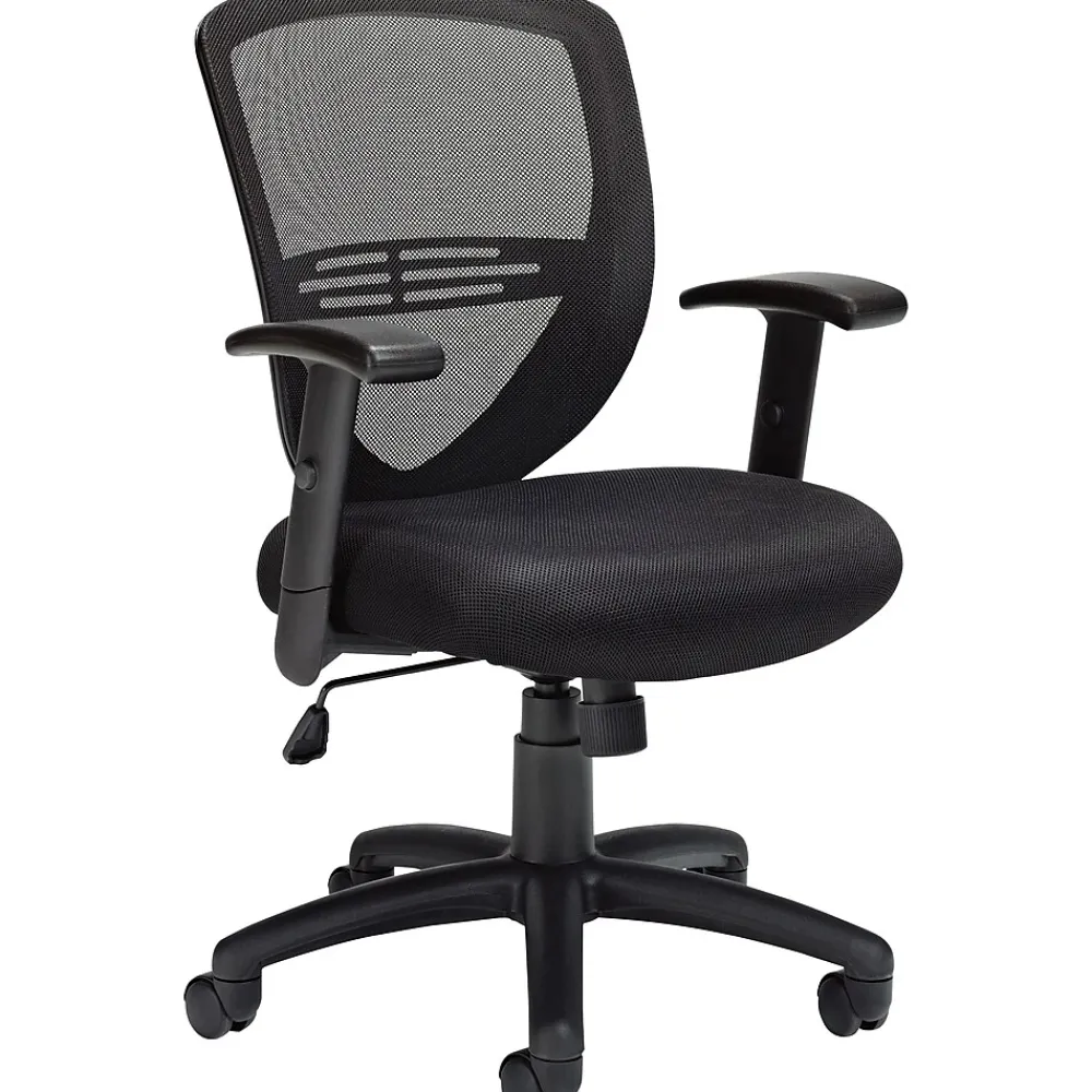 Office Chairs*Offices to go Managers Mesh Back Chair, Black (OTG11320B)
