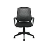 Office Chairs*Offices to go Mesh Back Fabric Manager Chair, Gray and Black (OTG10902B)