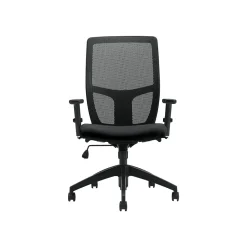 Office Chairs*Offices to go Mesh Back Luxhide Task Chair, Black (OTG3191BL20)