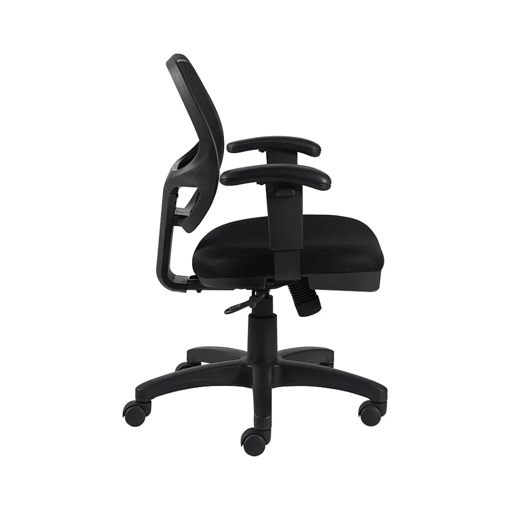 Office Chairs*Offices to go Mesh Fabric Manager Chair, Black (OTG11647B)