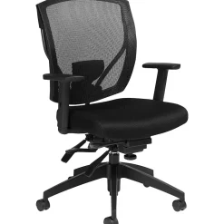 Office Chairs*Offices to go Mesh Multi-Function Task Chair with Arms, Black (OTG2803B)