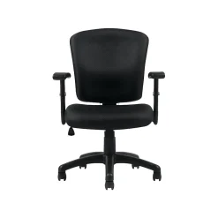 Office Chairs*Offices to go Multi-Function Fabric Task Chair, Black (OTG11850B)