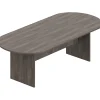 Conference Room Tables*Offices to go Superior 95" Racetrack Conference Table, Artisan Gray (TDSL9544RSAGL)