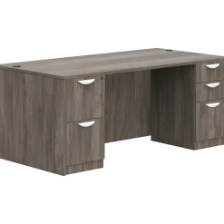 Office Desks*Offices to go Superior 71"W Desk, Artisan Gray (TDOTG17-AGL)
