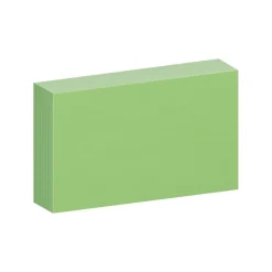 Index Cards*Oxford 3" x 5" Index Cards, Blank, Green, 100/Pack (7320GRE)