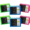 Index Cards*Oxford View Front Spiral Index Cards, 3" x 5", Pack of 6 (ESS73138-6)