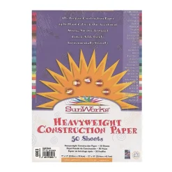 Construction Paper*Pacon 9" x 12" Construction Paper, Light Brown, 50 Sheets/Pack, 5/Pack (75405-PK5)