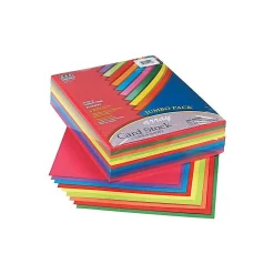 Card Stock*Pacon Array 65 lb. Cardstock Paper, 8.5" x 11", Assorted Colors, 250 Sheets/Pack (101199)