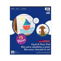 Easel Paper Pads*Pacon Easel Pad, 17" x 20", 50 Sheets/Pad, 2 Pads/Pack (PMMK11200)