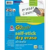 Dry Erase*Pacon Go Write Dry Erase Sheets 30PK 8 1/2 X 11 Plain, Melamine, Self Stick (PACASB8511)