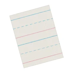 Classroom Paper*Zaner-Bloser Pacon Picture Story Paper, 12" x 18", 5/8" Ruled, White, 250 Sheets/Pack (PACZP2694)