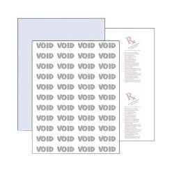 Security & Carbon*Paris DocuGard Premier 8.5" x 11" Medical Security Paper, 24 lbs., Blue, 500 Sheets/Ream (PRB04543)