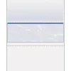 Security & Carbon*Paris DocuGard Standard 8.5" x 11" Business Security Check In Middle, 24 lbs., Blue Marble, 500 Sheets/Ream (PRB04509)