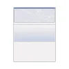 Security & Carbon*Paris DocuGard Standard 8.5" x 11" Business Security Check On Top, 24 lbs., Blue, 500 Sheets/Ream (PRB04501)