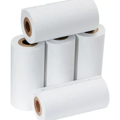 Pos Paper*PM Company Bond Adding Machines & Calculator Paper Rolls, 2 1/4" x 17', 5 Rolls/Pack (7622)