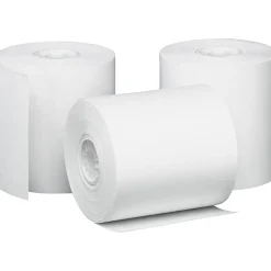 Pos Paper*PM Company Bond Cash Register Paper Rolls, 3" x 85', 50 Rolls/Pack (PMF09228)