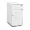 File Cabinets*Poppin White Slim Stow 3-Drawer Vertical File Cabinet, White (104667)