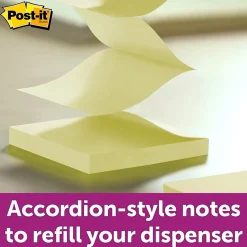 Pop-Up Dispensers*Post-it ® Designer Pop-up Notes and Flag Dispenser for 1" and 1/2" Flags and 3" x 3" Notes, Black (DS100)