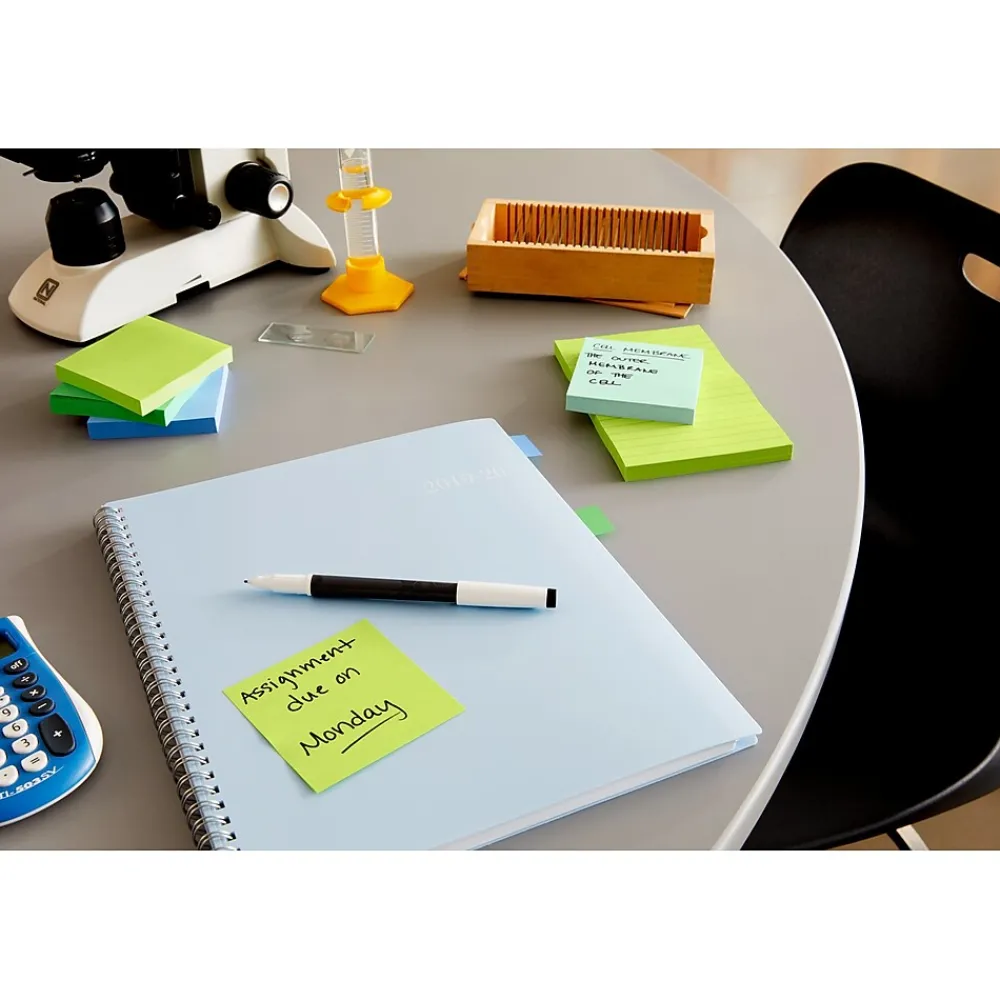 Pop-Up Dispensers*Post-it ® Designer Pop-up Notes and Flag Dispenser for 1" and 1/2" Flags and 3" x 3" Notes, Black (DS100)