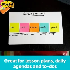 Dry Erase*Post-it ® Dry Erase Sheets, 7" x 11.3", 3/Pack (DEFSHEETS-3PK)