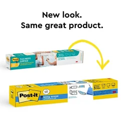 Dry Erase*Post-it Easy Erase Adhesive Dry-Erase Whiteboard, 3' x 2' (FWS3X2)