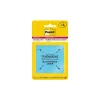 Post-It Notes*Post-it Full Adhesive Notes, 3" x 3", Energy Boost Collection, 30 Sheet/Pad, 4 Pads/Pack (F3304SSAU)
