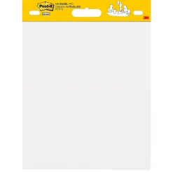 Easel Paper Pads*Post-it ® Mini Super Sticky Wall Easel Pad, 15" x 18", 20 Sheets/Pad, 6 Pads/Pack (577SS)