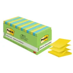 Post-It Notes*Post-it Pop-up Notes, 3" x 3", Collection, 100 Sheet/Pad, 18 Pads/Pack (R33018AUCP) Floral Fantasy