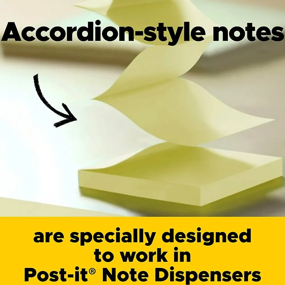 Post-It Notes*Post-it Pop-up Notes, 3" x 3", Collection, 100 Sheet/Pad, 12 Pads/Pack (R33012AN) Poptimistic