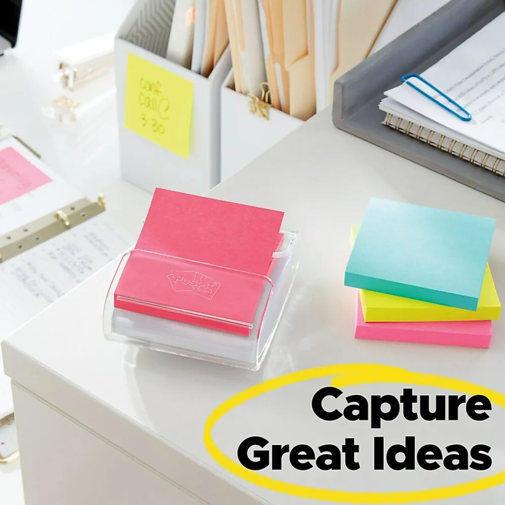 Post-It Notes*Post-it Pop-up Notes, 3" x 3", Collection, 100 Sheet/Pad, 12 Pads/Pack (R33012AN) Poptimistic